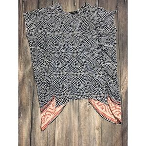 Tolani Colorful Abstract Top